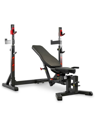 Jėgos suoliukas su stovais BH Fitness Olympic Rack G510