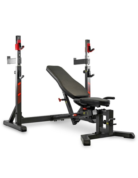 Jėgos suoliukas su stovais BH Fitness Olympic Rack G510