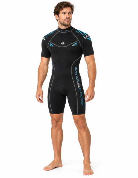 Īss hidrotērps WATERPROOF "W30" (vīriešiem)