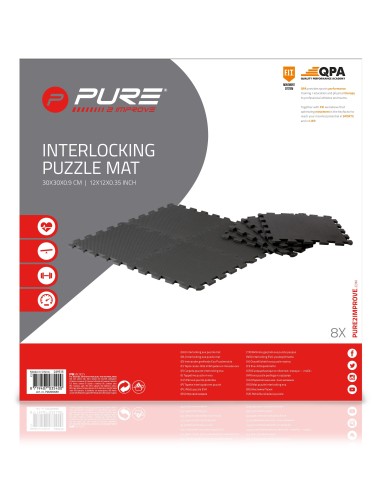Assembled "Puzzle" rug 120x60 cm Pure2improve