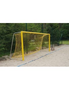 Beach soccer goal (aluminum, mobile) 5x2m