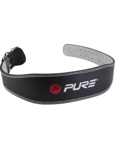 Кожаный тяжелоатлетический пояс Pure2impruve