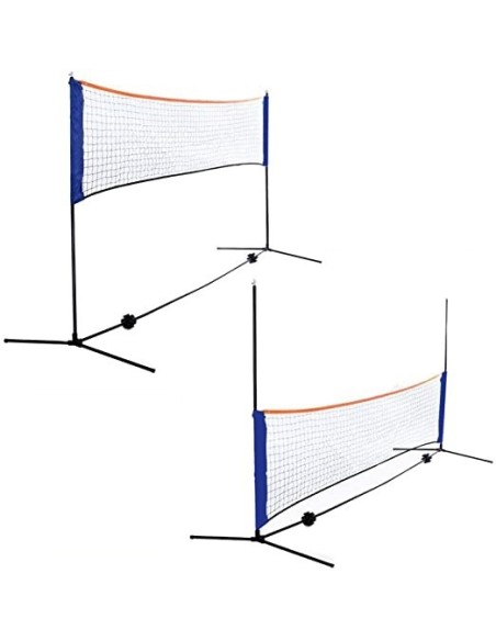 Nešiojamas badmintono ir mini teniso tinklas Spordas