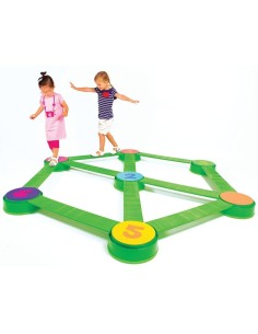 Balancing track with 7 islands