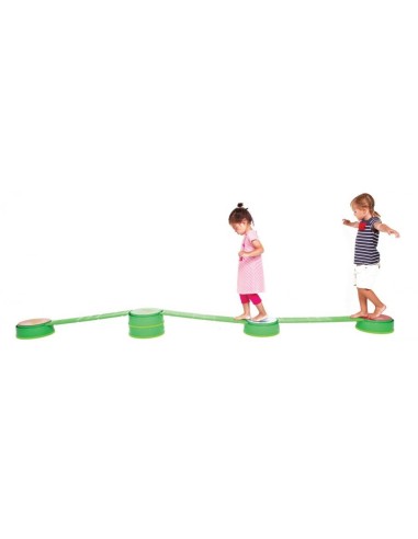 Balancing track with 7 islands