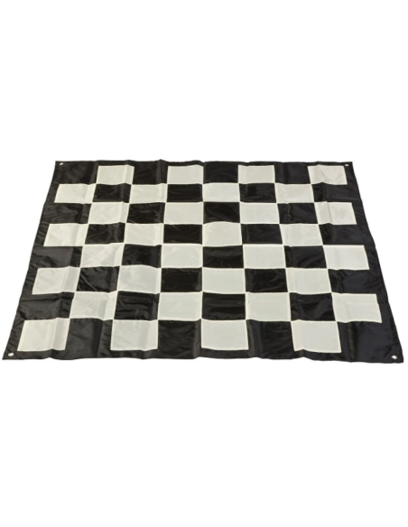 Outdoor chess and checkers board
