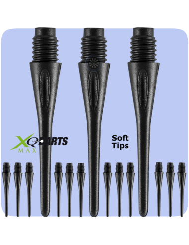 Plastikinių antgalių rinkinys XQmax 30vnt.