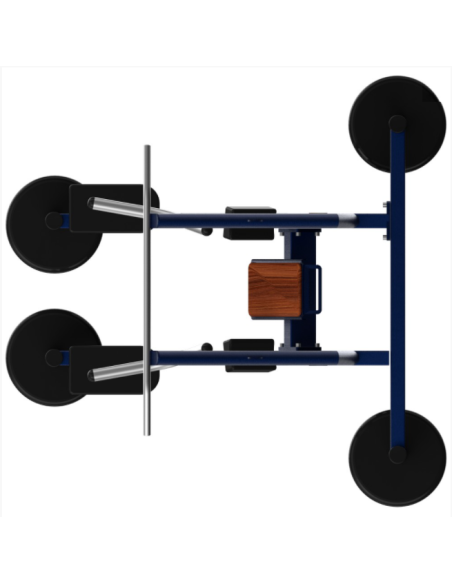Streetbarbell MB 7.61 - параллельные брусья с перекладиной.