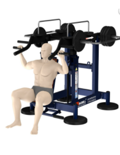 Streetbarbell MB 7.63 - Shoulder press with weight block 2