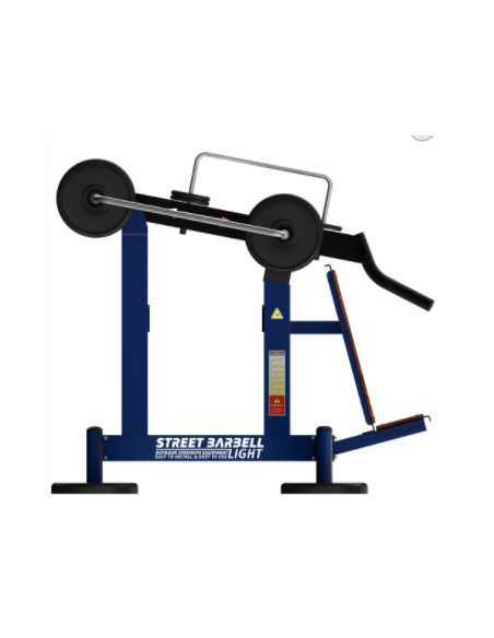 Streetbarbell MB 7.63 - Жим штанги над головой с блоком для веса