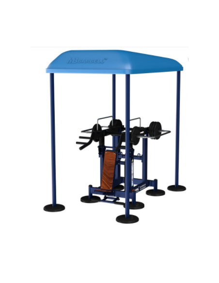Streetbarbell MB 7.63 - Shoulder press with weight block