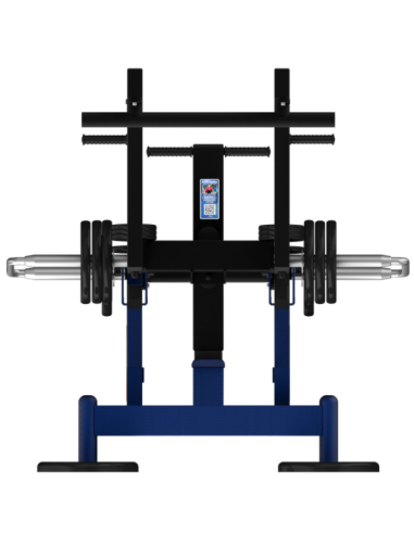 Treniruoklis Streetbarbell MB 7.65 - Pritūpimai su svorių bloku