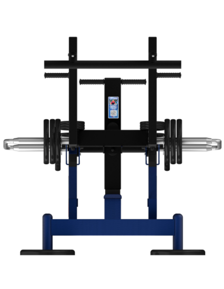 Treniruoklis Streetbarbell MB 7.65 - Pritūpimai su svorių bloku