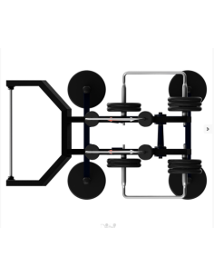 Streetbarbell MB 7.68 - Multifunctional barbell with weight block 2