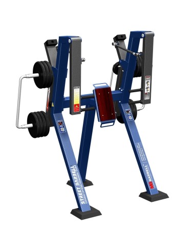 Treniruoklis Streetbarbell MB 7.30 - Krūtinės presas stovint su svorių bloku