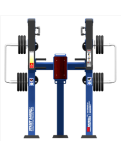 Streetbarbell MB 7.30 - Жим лежа стоя с блоком для веса 2