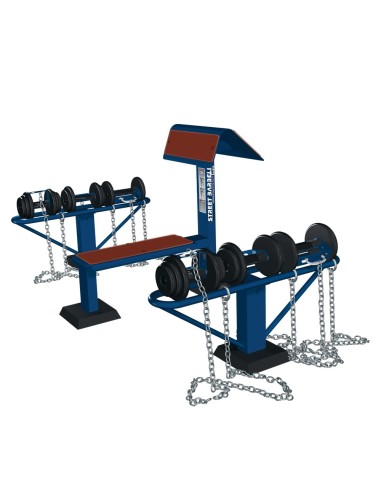 Streetbarbell MB 7.34 - Dumbbell set