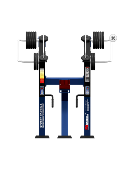 Streetbarbell MB 7.37 - muguras vilkšana ar svaru bloku
