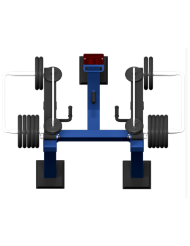 Streetbarbell MB 7.37 - Back pull with weight block