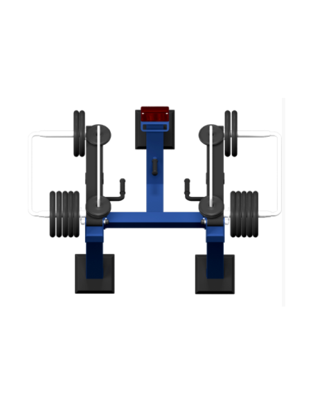 Streetbarbell MB 7.37 - Тяга назад с блоком веса