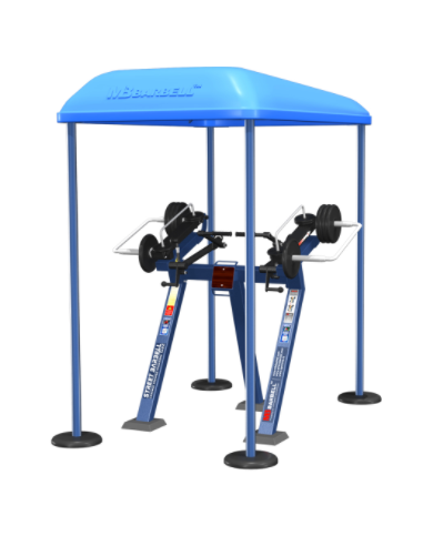 Streetbarbell MB 7.42 - Standing Triceps with a weight block