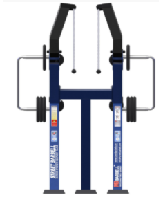 Streetbarbell MB 7.46 - Тяга штанги в вертикальном положении стоя 2