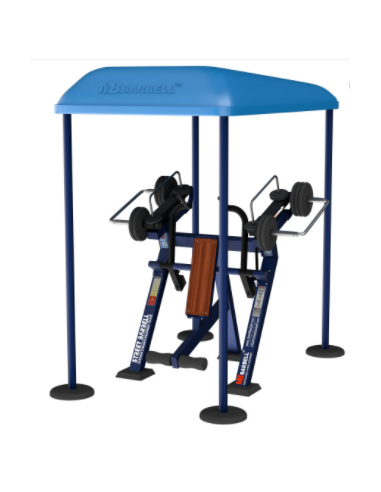 Streetbarbell MB 7.51 - Жим штанги стоя с блоком для веса
