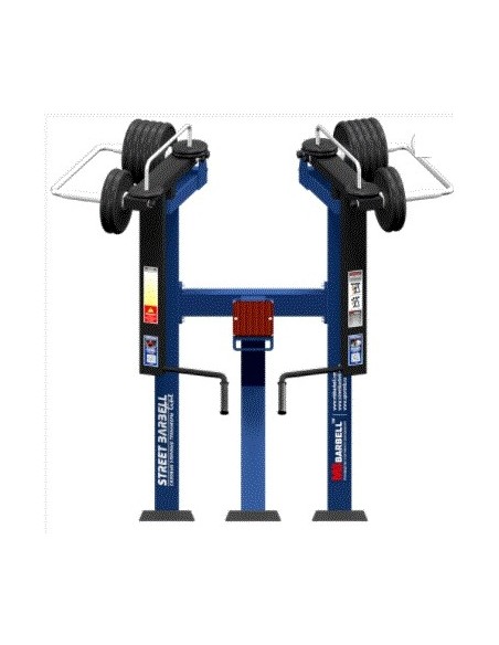 Streetbarbell MB 7.53 - Изолированная тяга назад с блоком веса