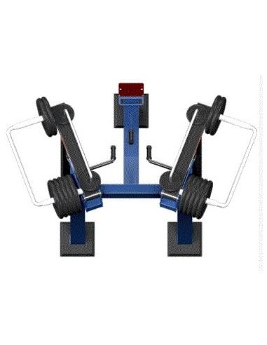 Streetbarbell MB 7.53 - Изолированная тяга назад с блоком веса