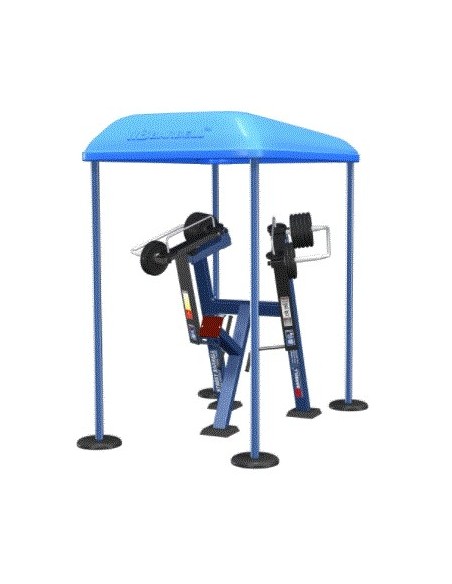 Streetbarbell MB 7.53 - Isolated Back Pull with Weight Block