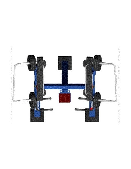Streetbarbell MB 7.54 - Converging standing bench press with weight block