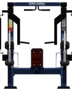 Streetbarbell MB 7.30.3 - Seated Chest Press with a Weight Block 2