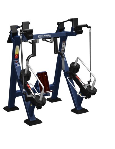 Streetbarbell MB 7.31.3 - Упражнение "бабочка" сидя с блоком для веса