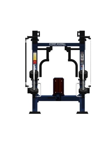 Streetbarbell MB 7.31.3 - Sēdošs tauriņstieplis ar svaru bloku
