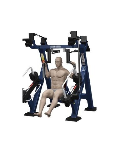 Streetbarbell MB 7.31.3 - Sēdošs tauriņstieplis ar svaru bloku
