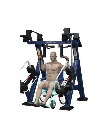 Streetbarbell MB 7.31.3 - Упражнение "бабочка" сидя с блоком для веса