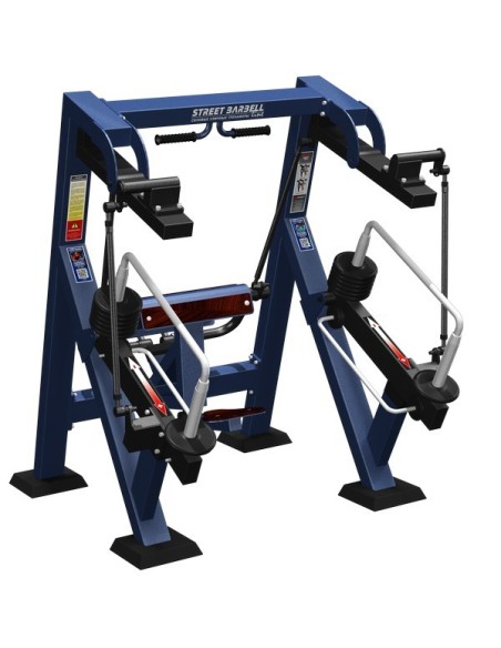 Streetbarbell MB 7.39.3 - Seated Biceps with a weight block