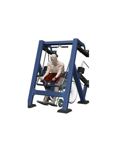 Streetbarbell MB 7.39.3 - Seated Biceps with a weight block
