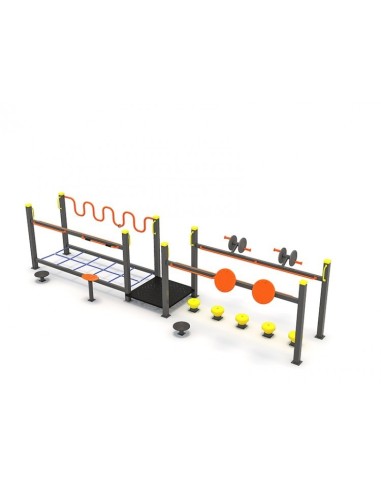 Universalus rankų-riešų, liemens, pečių ir kojų treniruoklis 93FT