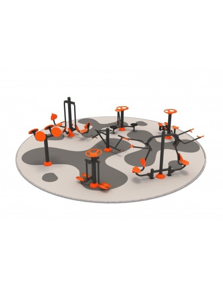 7 treniruoklių kompleksas 14FT