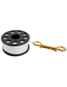 Reel with carabiner SeacSub 2