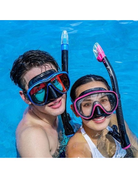 Mask+snorkel+fins TUSA 1521