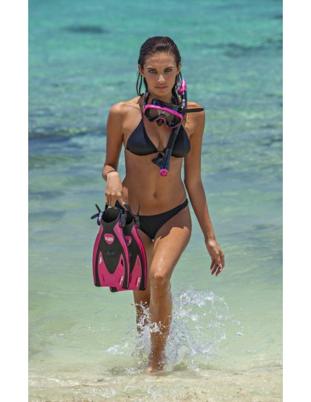 Mask+snorkel+fins TUSA 1521