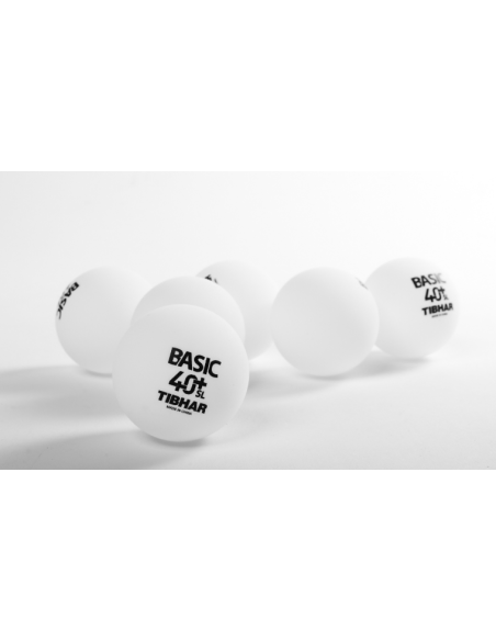 Table tennis balls Tibhar BASIC 40+ SL (6 pcs)