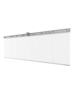 DPE transparent mesh partition curtain (electric)