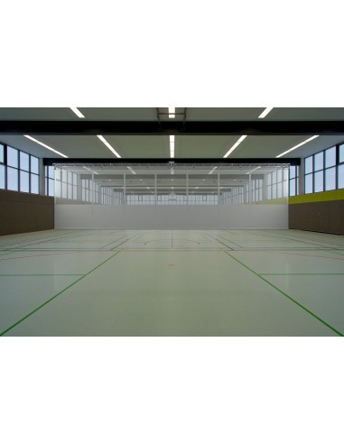 DPE transparent mesh+PVC separation curtain (electrical)