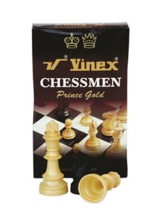 Plastic chess pieces Vinex 2