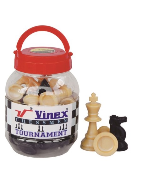 Plastikinės šachmatų figūrėlės