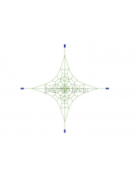 Playground spider web MetodPark 42IP