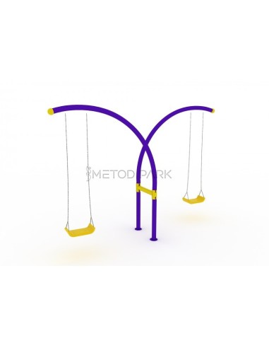 Playground double-sided swing set MetodPark 81OE